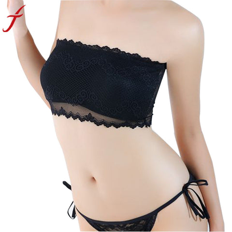 high quality tube top Sexy Womens Padded Bra Crop