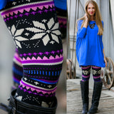 Casual Women Lady Skinny Print Stretchy Jegging Pants Slim Leggings