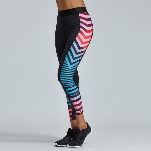 Women Yoga Fitness Leggings Running Gym Stretch Sports High Waist Pants Trousers