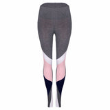 Elastic Women Sports Yoga Mid Waist Leggings