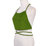 Women Sleeveless Backless Vest Halter Tank Tops Blouse T-Shirt