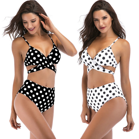 New Europe And The United States Split Small Fresh Bikini